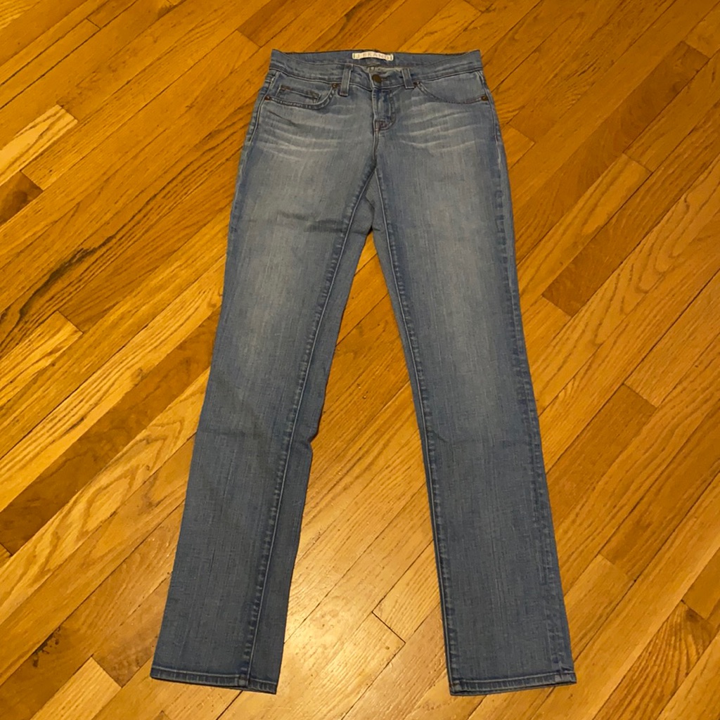 Womens J Brand Cales Blue Jeans Size 23 Euc Womens J Brand Cales Blue Jeans Size 23 Euc
